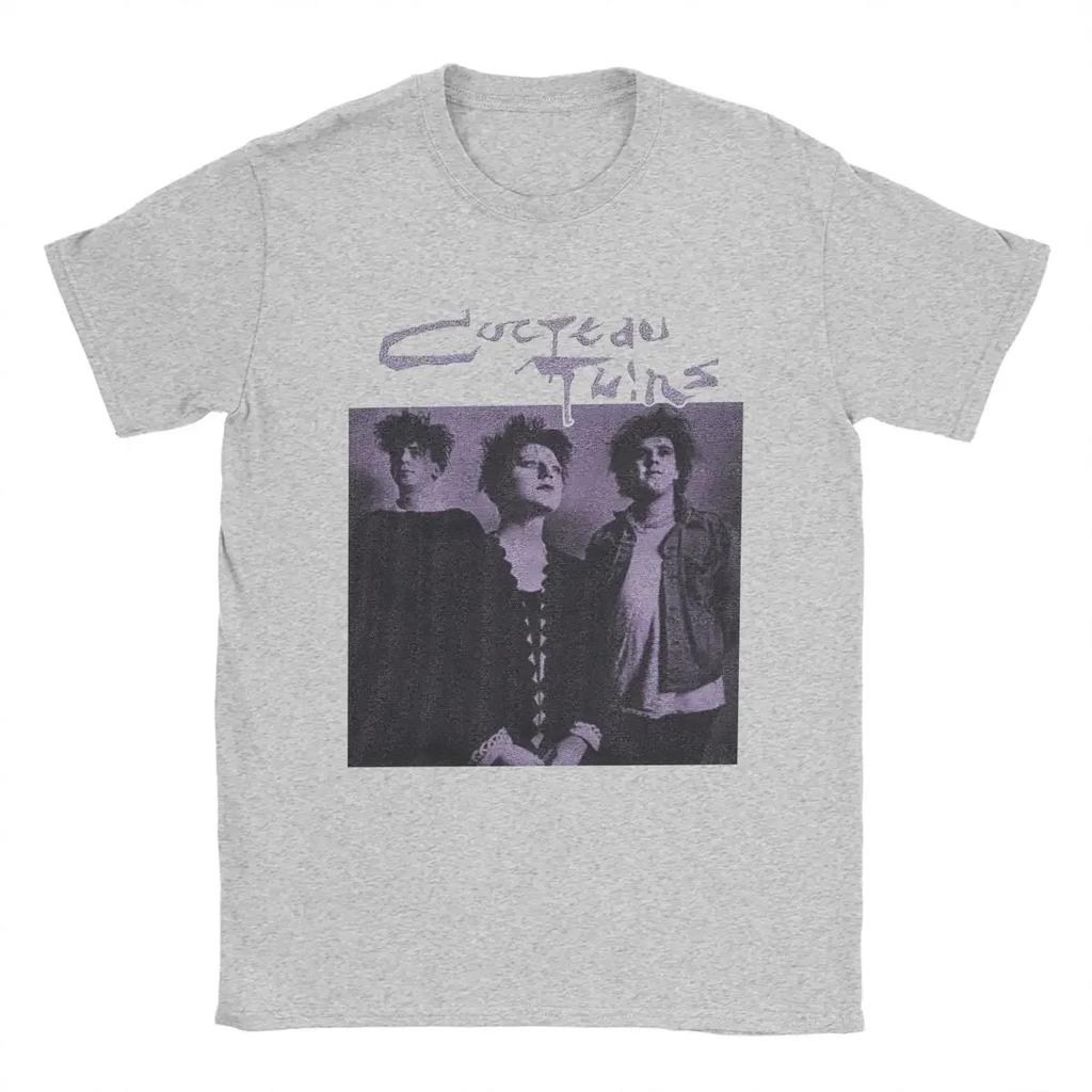 2025Awesome Cocteau Twins T-Shirts for Men Crewneck Pure Cotton T Shirts Short Sleeve Tees Printed Clothing