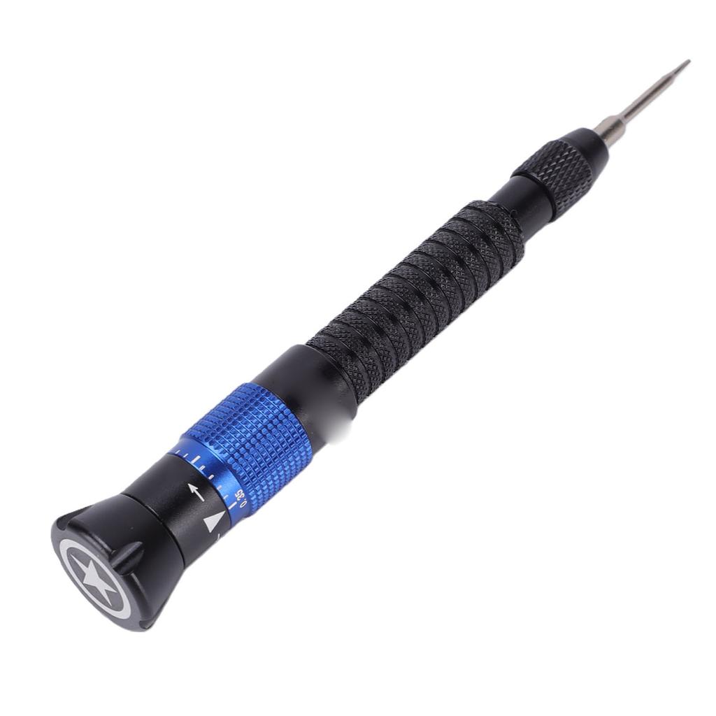 Adjustable Torsion Screwdriver Magnet Tip 0.8 Pentagon Screwdriver for Electronic Disassembly and Repair