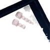 Pure Handmade Phototherapy Wear Nail Tablets Pink Butterfly Cat's Eye Foot Nail Wear Nail Finished Product Reusable Nail Patches