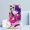 Japan Anime Oshi No Ko Soft Cover for iPhone 16 17 Air 15 14 Pro Max 16E Phone Case 13 Mini 12 11 7 SE 8 Print Pattern Fit Cases