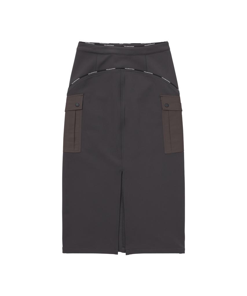 Wellbeing Express Authentic Sports Skirt Charcoal
