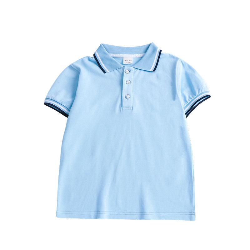 British Style Summer Kids' School Uniform Set - Boys & Girls Two-Piece Performance Wear