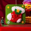 Christmas Children's Handmade Decoration Non-woven Fabric Sewing, Drawing, Puzzle DIY Material Small Gift