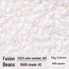 2.6mm High-Quality Fuse Beads Refill Pack: Black, White, Transparent, Red, Skin Colors