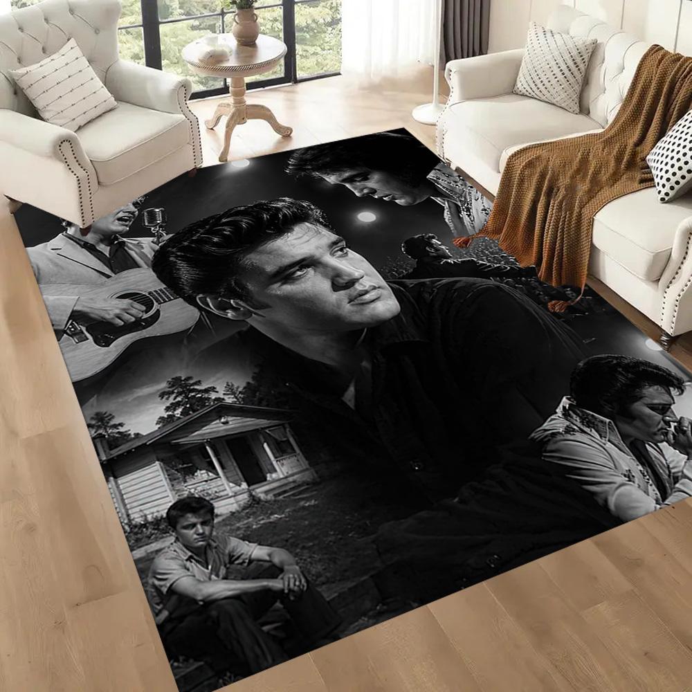 Elvis Floor Mat Design For Study Room Foyer Game Room Playrooms Antislip Rug Office Home Decor Best For Christmas