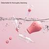 Infant Nasal Aspirator Nose Cleansing Soft Silicone Tip Manual Baby Nose Sucker with Tweezers