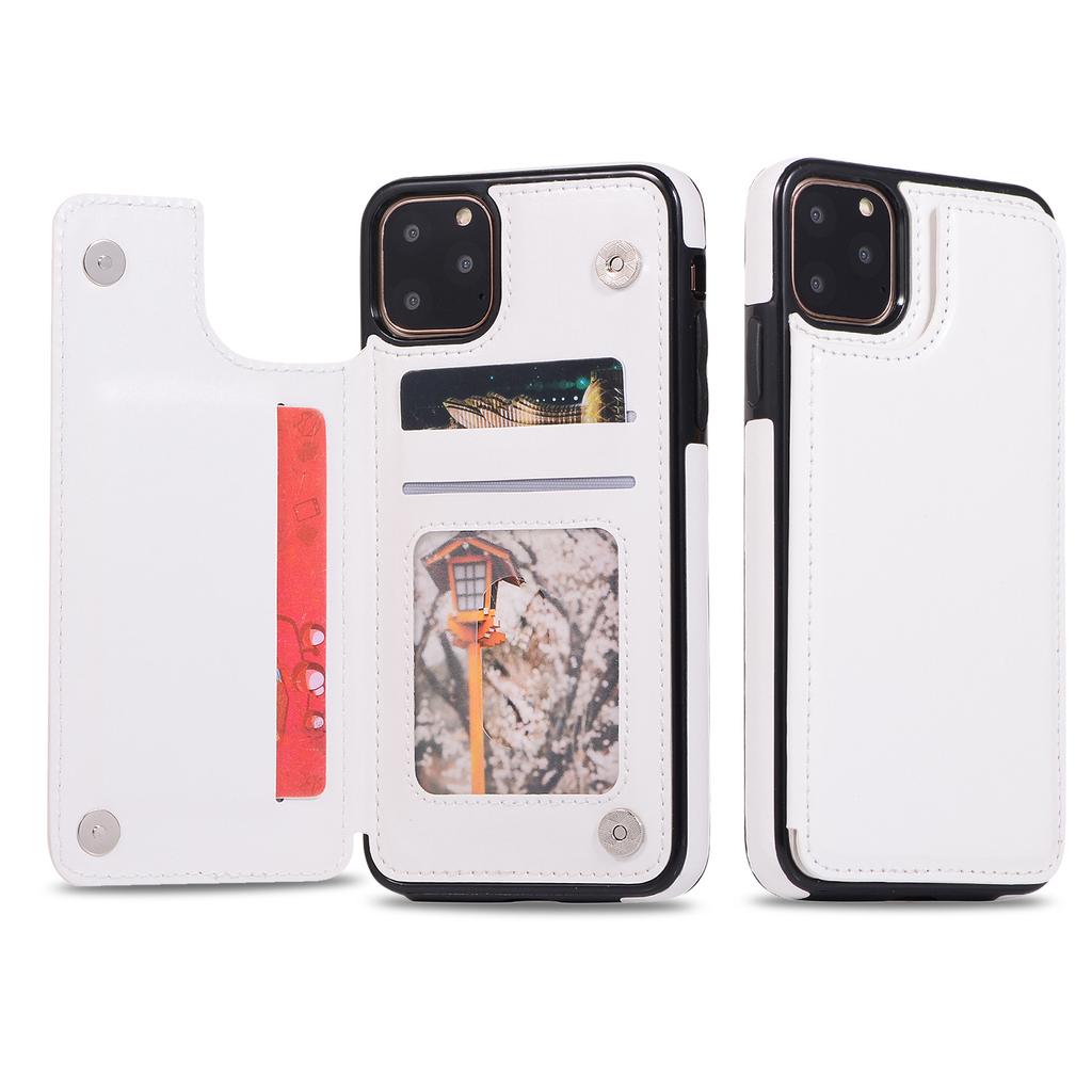 iPhone 14 Case New Card Slot 16 Leather Case Compatible with Apple 17 Pro Max Creative Shockproof Protective Cover