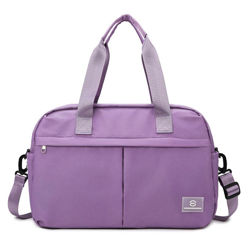 Short trip bag Women's large-capacity fitness bag Storage bag Business trip portable bag Waterproof luggage bag