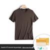 60-Pack Double-Sided Modal Unisex Short-Sleeve T-Shirt - Solid Color Thin Base Layer for Spring/Summer