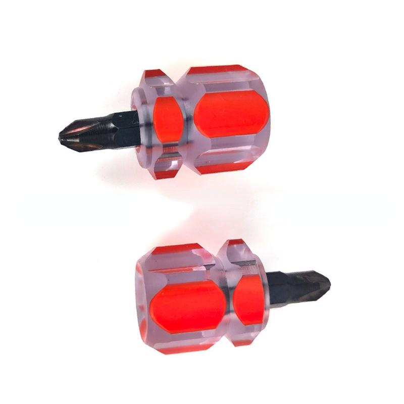 Mini Screwdriver Phillips Screwdriver Mini Screwdriver Short Small Split Fender Tools Kit Slotted Flat Cross-head Screwdriver
