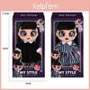 Wednesday Addams 13in Jointed Rubber Doll With Music For Collectors And Play