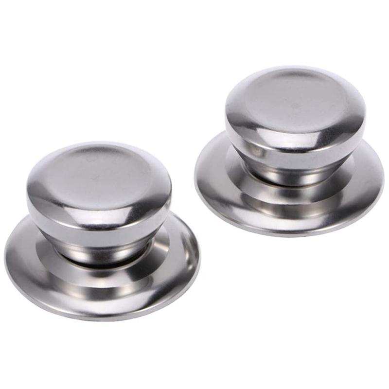 ABWR-4Pcs Pot Lid Knobs Pot Lid Cover Knob Handle Universal Kitchen Cookware Lid Replacement