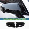 Car Style Rear View Cover Reverse Mirror Side Reflector Mirror Shell Accessories Exterior Sticker For Changan Deepal L07 2024 +