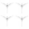 4 X Escova Lateral Para Roborock S50 S51 S5 S6 S8 Revo Q Mop 2 Pro Mijia