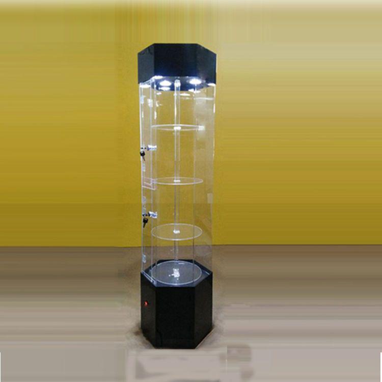 Акриловая вращающаяся витрина для ювелирных изделий, телефонов, косметики и стоматологических товаров