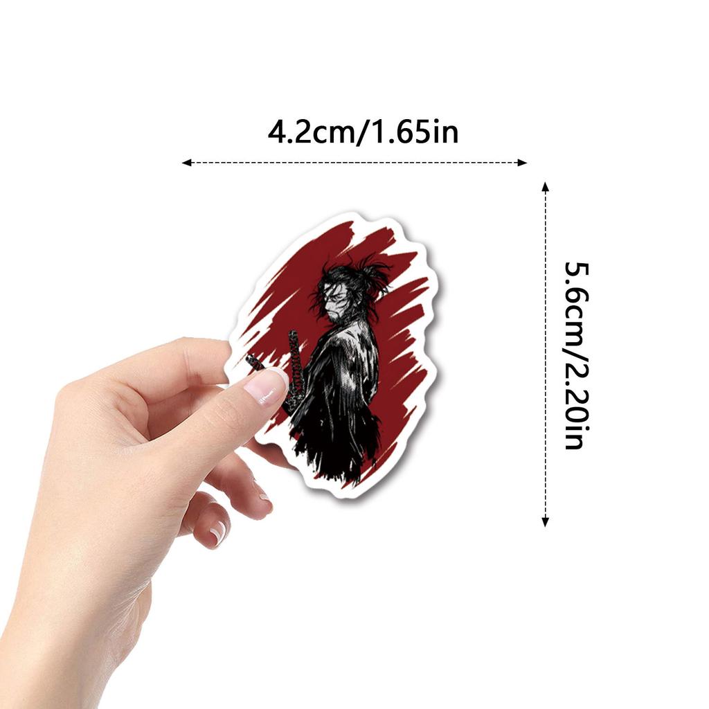 55 New Vagabond Graffiti Stickers Decorative Suitcase Scooter DIY Cartoon Stickers