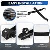 1 Pair Front Left Right Bumper Bracket Holder Mount for Subaru Impreza 2008-2011 GT & WRX 57707FG002 57707FG012—L48A