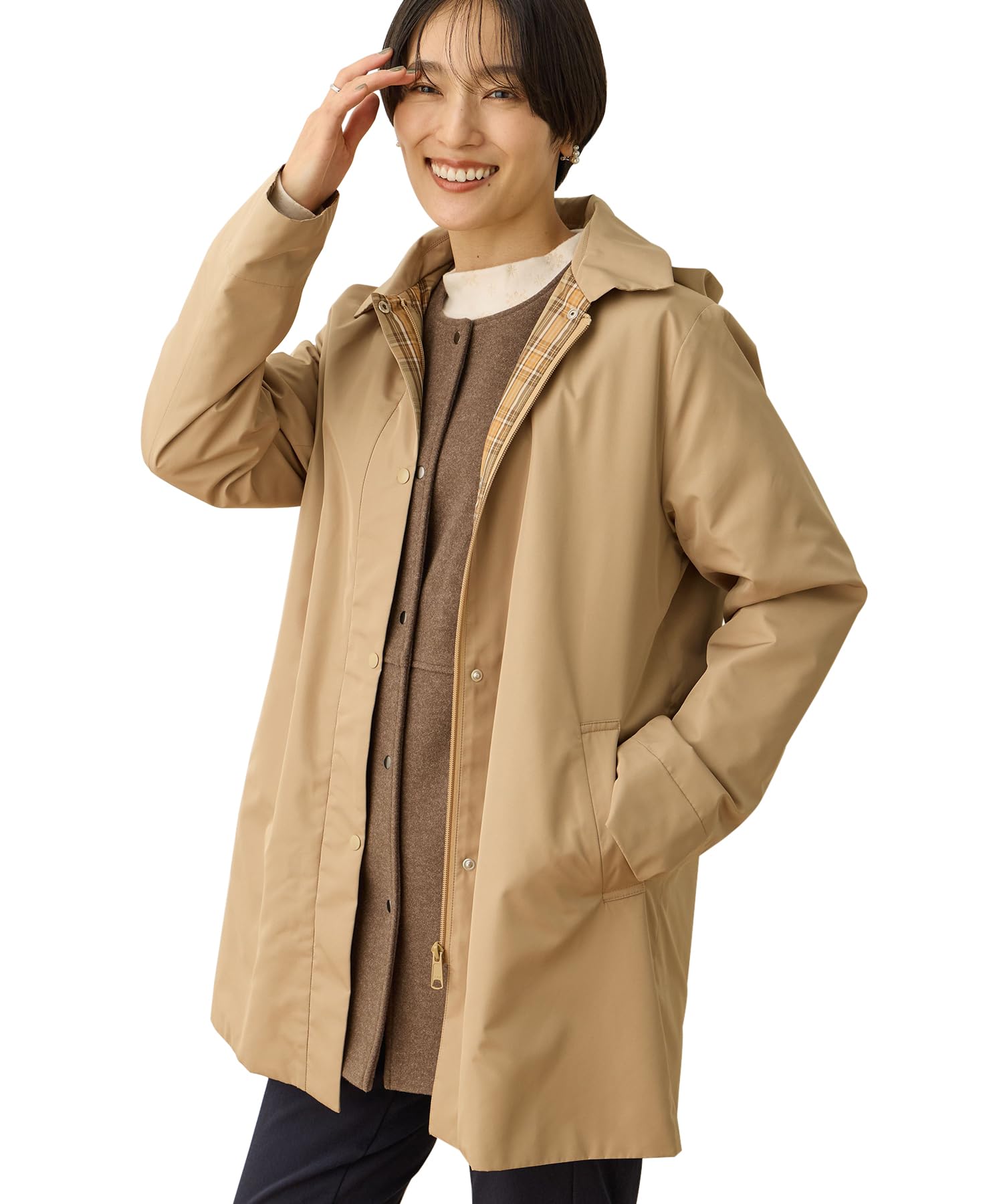 

Super Warm Coat hand [Heat-generating padding, water-repellent, washable]