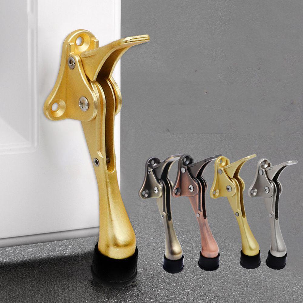 

Home Door Kick Down Anti-theft Bedroom Supplies Door Topes Door Holder Hardware Door Stopper коричневый