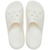 Crocs Thick-soled Slippers for Snow Caves, Non-slip Slide Sandals Slides 'White' Women's