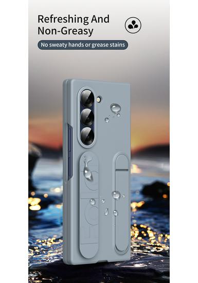 Etui do Samsung Galaxy Z Fold7/6: Zintegrowana podstawka, folia i pasek na nadgarstek do Fold5/4.
