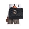 New Under Armour Polyester Bag Charm Coin Purse Mini Unisex White Metal & Black 1378573-294