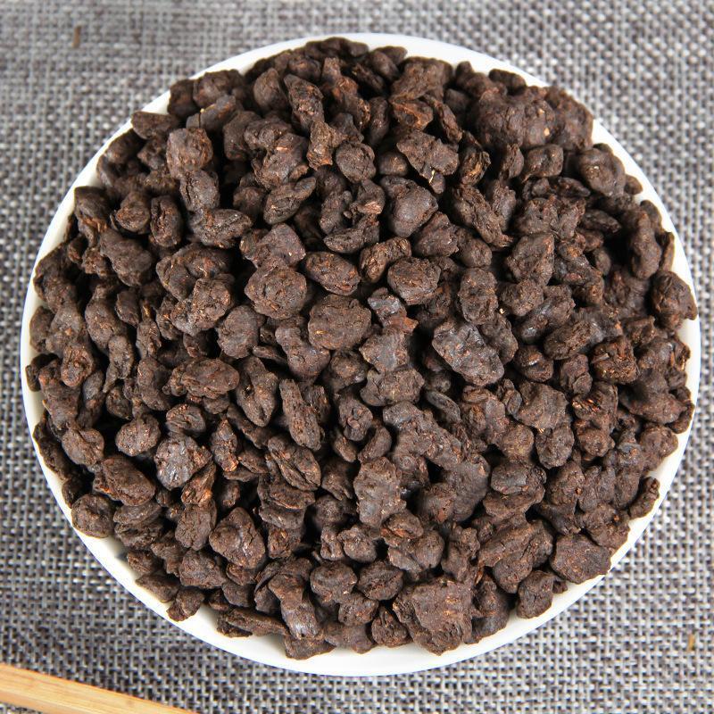 New Pu'er Tea Scattered Yunnan Broken Silver Old Tea Fragrant Fossil Cooked 250g