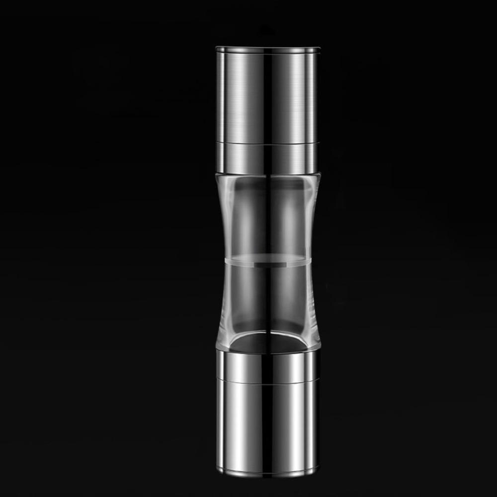 Manual Pepper Grinder Double-head Salt Mill Kitchen Gadgets Spice Grinder  Restaurant