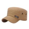 Fashion Anti-UV Fishing Hat Casual Retro Sun Hat Outdoor Sunscreen Cotton Peaked Cap Spring Summer