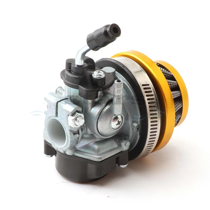 2 Stroke Carburetor Air Filter For 47cc 49cc 50cc 60cc 80cc Engine Motorized Bicycle золотой