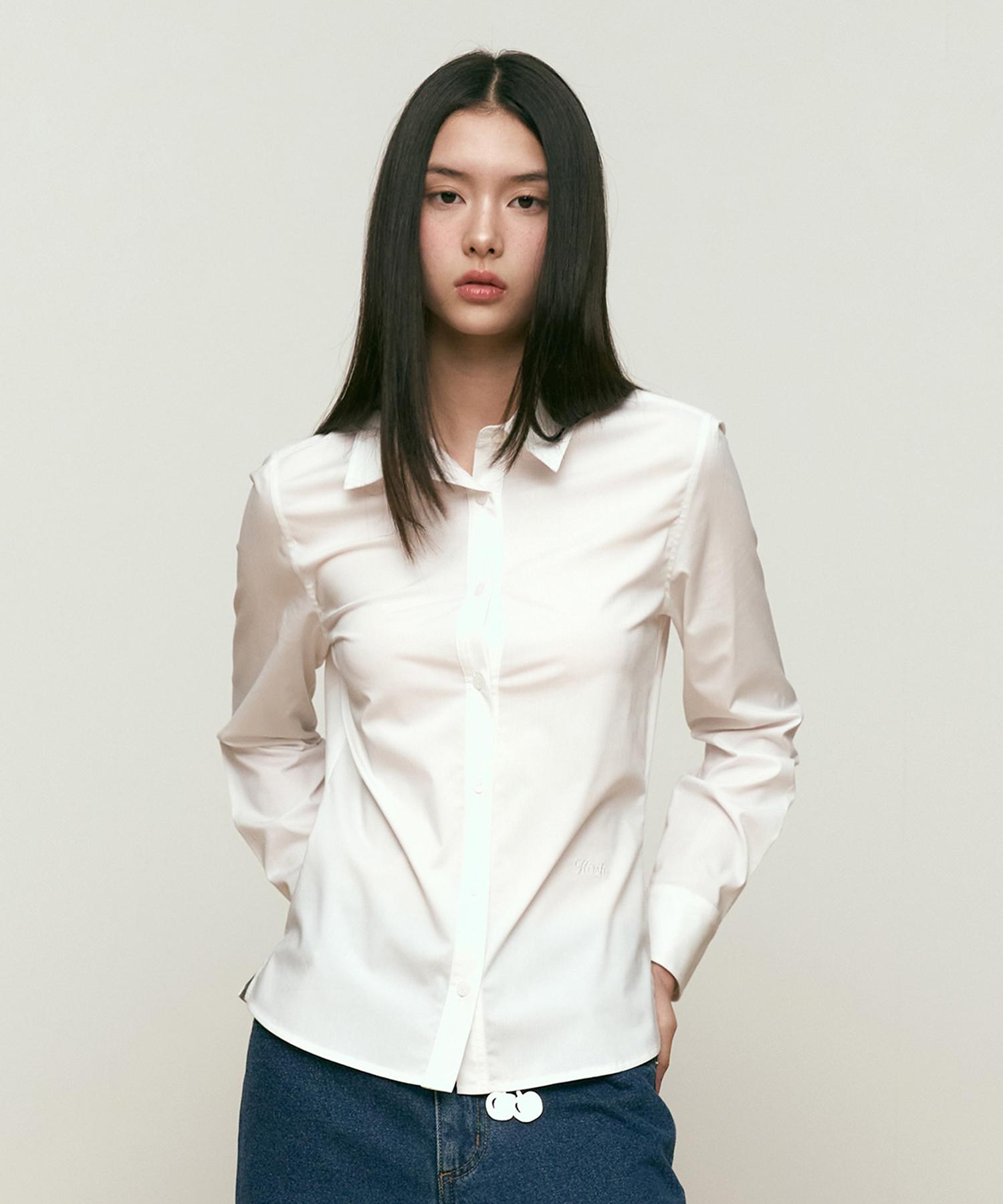 Kirsh Cherry Slim Fit Shirt [White] 1