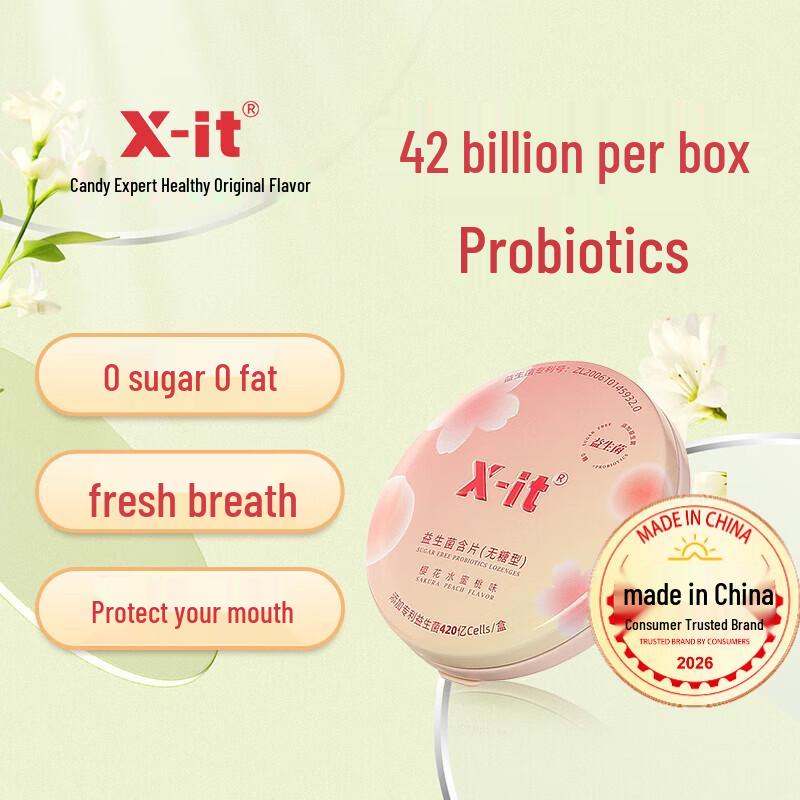 X-IT Sugar-Free Probiotic Breath Mints
