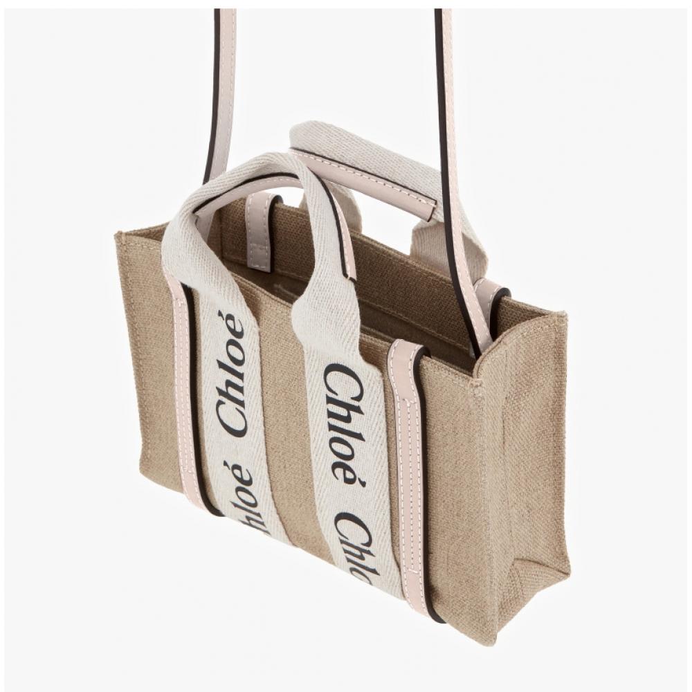Chloe Woody Mini Top Handle Tote Bag 6j5 Chc22ap237i26