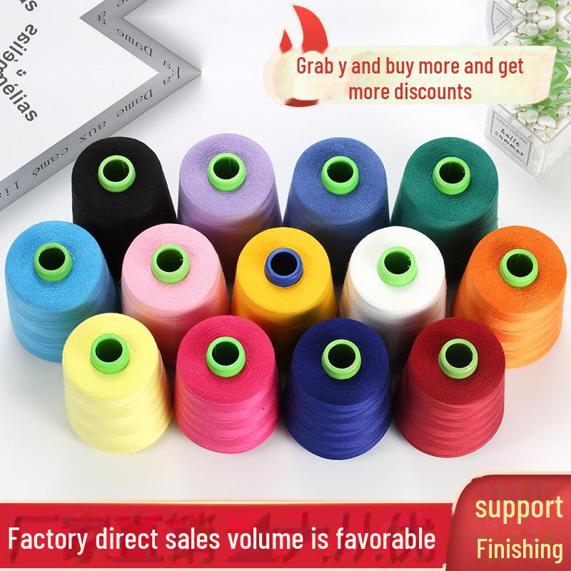 Pagoda High-Speed 8000-Yard Polyester Flat Sewing Thread for Clothing Edges