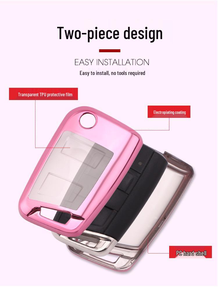 Volkswagen Golf 7, Lamando, Superb, Teramont, Tiguan L, Touran, Lavida PLUS Schlüsselgehäuse Schale