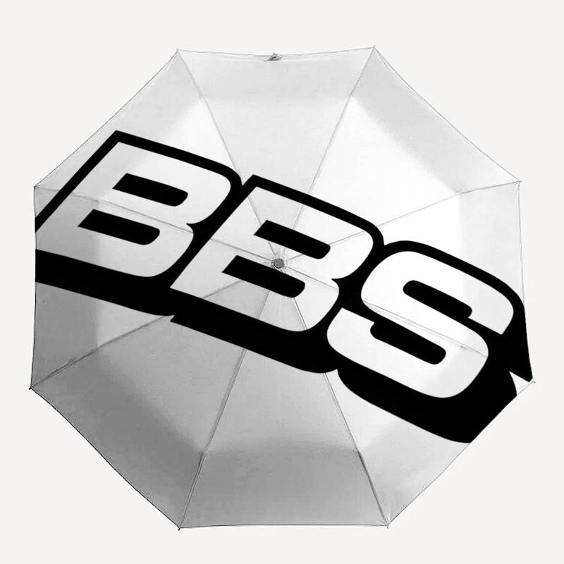 BBS Wheels Automatic Opening and Closing, 8 rib Structure Portable Umbrella, Suitable for Men and Women in All Seasons Perfect Gift for Hol