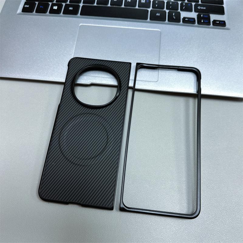 For OPPO Find N5 Case Hard PC Carbon Fiber Magnetic Wireless Charging Slim Protective Back Cover For Find N3 N5 N2 Flip Shell