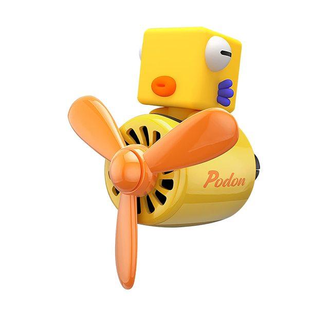 Car Air Freshener Creative Animal Pilot Car Air Vent Clip Perfume Diffuser Center Console Decoration Auto Accessories