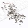 3mm 4mm 14K Gold Plated Brass Round Bead Caps For Necklace Bracelet Jewelry Making Supplies,DIY Accessories Beading Spacer Caps