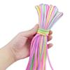 Durable Parachute Cord Multi-Strand Bracelet Cord New Rainbow Paracord Rope  Survival Gear