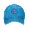Vintage Forrest gump Running Baseball Caps Unisex Women Distressed Denim Snapback Cap  Outdoor Travel Unstructured Soft Caps Hat