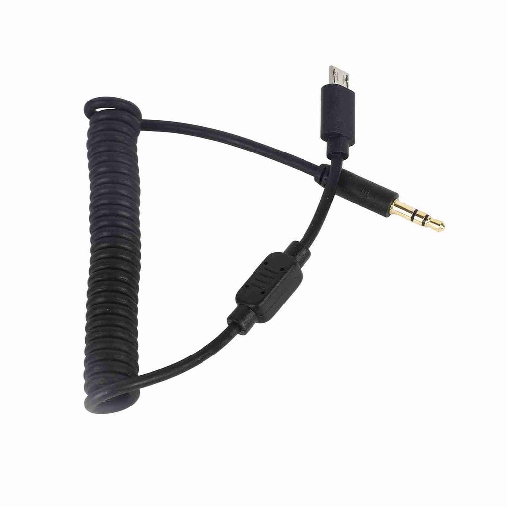 1M Remote Shutter Release Cord Cable 3.5MM Camera Flash Release Spring Cable Camera Accessories for GFX X