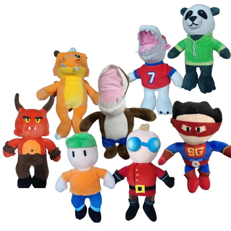 Cute Cartoon Panda Superman Plush Toy For Kids, Short-haired Stuffed Animal Doll