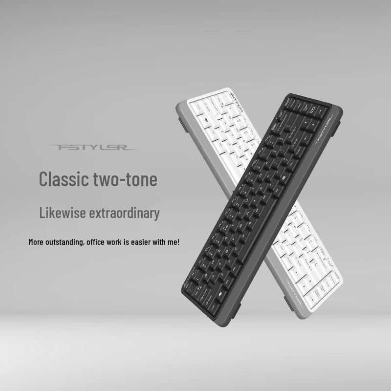 A4TECH FK11 Wired 86-Key Portable Mini Keyboard