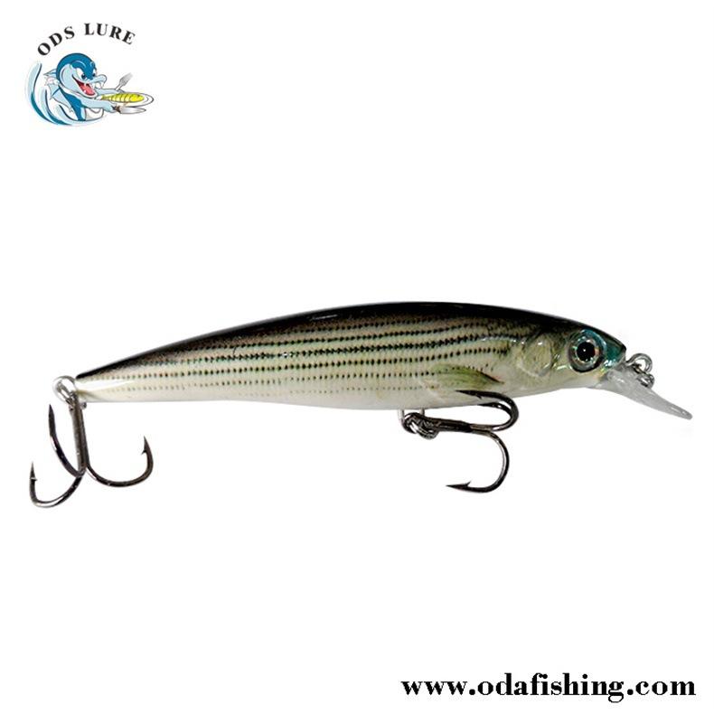 70Mm Abs Plastic Simulated Fishing Bait For Bionic Freshwater Sea Fishing Bait, Black Fish Luya Bait Mino Perch