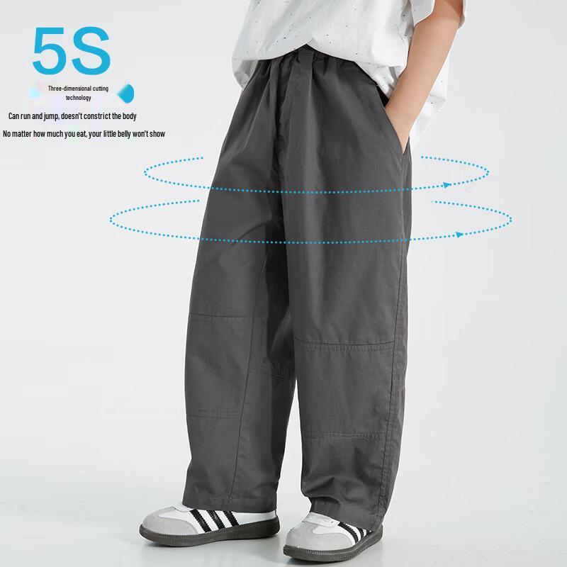 Pantaloni Cargo Casual Estivi in Cotone da Ragazzo