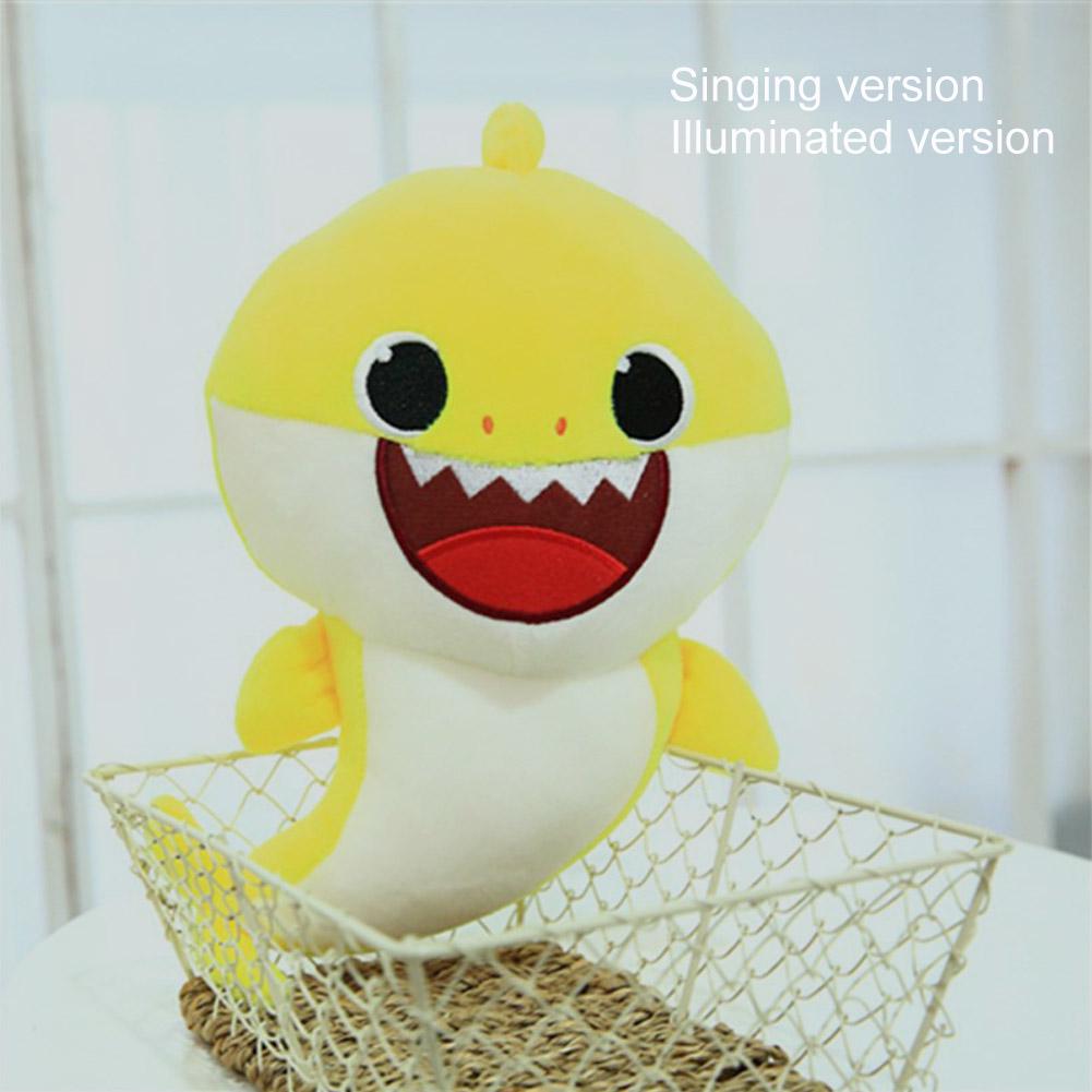 Buy Soft Dolls Baby Shark Toy with Music Sound Cute Animal Plush