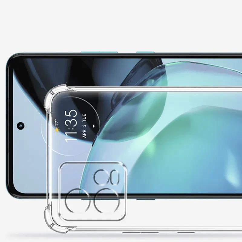 For Motorola Moto G72 5G Case Clear Soft Silicone Protect Cover For Mote G73 5G Clear Shockproof Phone Cases G 72 G 73 Carcase