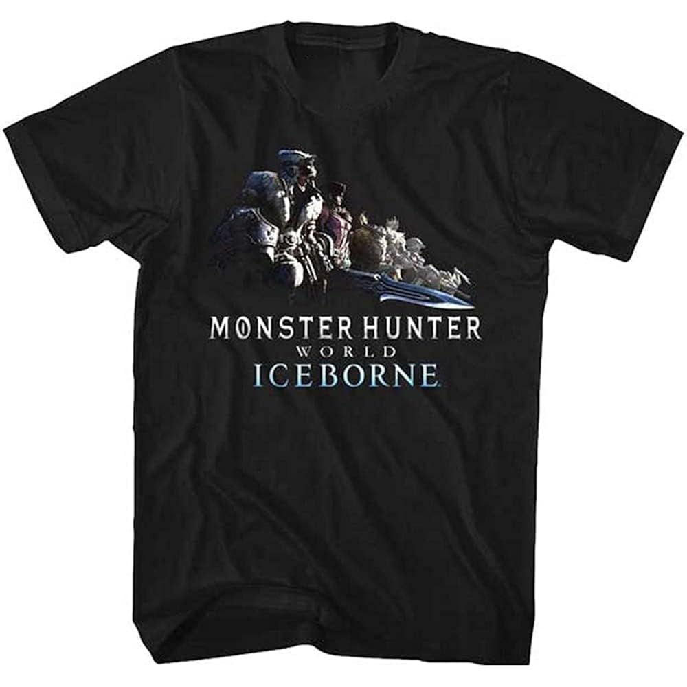 [Charnal] MONSTER HUNTER T shirt, men s print t-shirt, summer clothes, short sleeve t-shirt, stre...