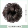 Women's Fluffy Bird's Nest Hair Bun Wig & Hair Tie